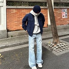 26春装高品质老钱风翻领牛仔夹克男女美式潮牌工装风宽松复古外套，男装夹克，电商A443