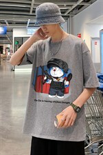 ！春夏新款纯棉宽松短袖T恤男士情侣体恤衫男DX27-P20，男装T恤，电商B367