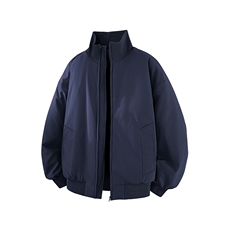 跑量！美式立领飞行员防水棉服男加厚保暖宽松棉衣25XM88260特P48，男装棉衣，电商A042