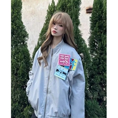 潮原创魔术贴飞行员夹克春秋季情侣男女宽松棒球服外套JF807，男装夹克，星座1116A（原606A-3）