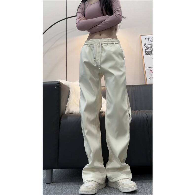 2024春季新款高街潮流排扣设计宽松冲锋裤B315-K2311-特p35控68,男装休闲裤,电商B315