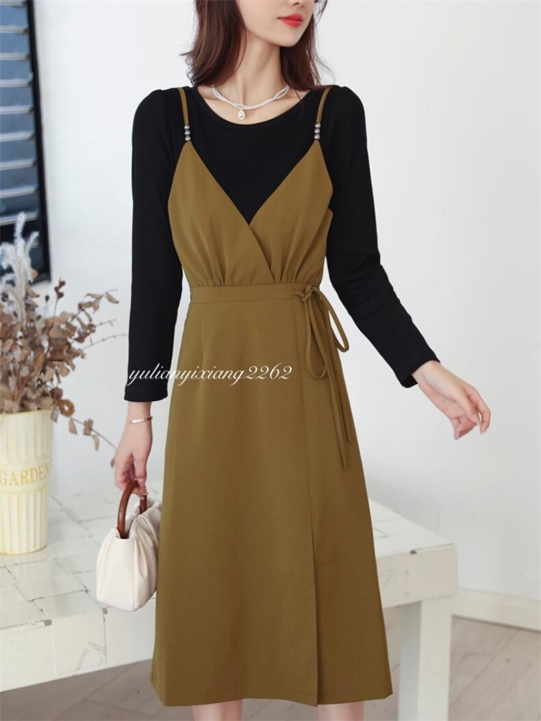 秋季新款连衣裙，女装连衣裙，雨恋依香(1F)