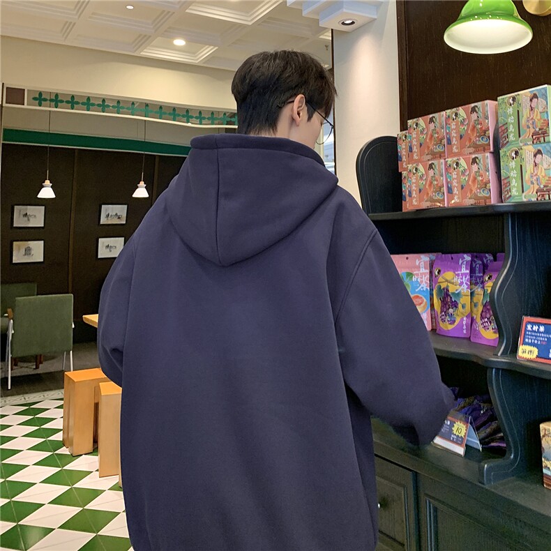 美式全棉400克连帽开衫宽松百搭休闲卫衣同步常规KS503-P50,男装卫衣,星座610B-1