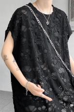 8XL-M重磅！特大码短袖T恤背心男宽松休闲百搭篮球服DX318P28，男装背心/马甲，电商D206-1