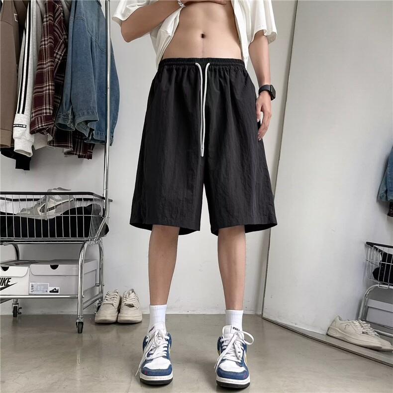 美式潮牌宽松休闲短裤男夏季新款ins百搭五分裤现货K8001-P26,男装牛仔裤,星座512-3