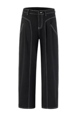 立体白底龙叨叨潮流复古工装口袋明线设计套装男78055P105控168，男装休闲套装，星座227-7