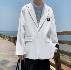 休闲西装外套秋季2021新款韩版潮牌ins港风炸街西服男W1230-P55，男装夹克，星座512-4