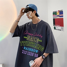 数据超好220克重磅美式潮牌短袖t恤T1218-P28直播有280克品质P38，男装T恤，电商A486