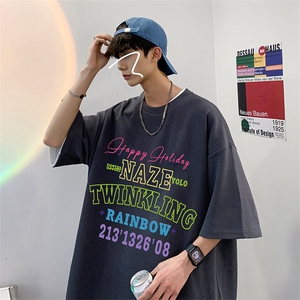 数据超好 220克重磅美式潮牌短袖t恤T1218-P28直播有280克品质P38图片