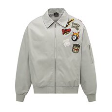 美式刺绣棒球服男女春季朝宽松想休闲夹克情侣外套，男装夹克，四季星座505