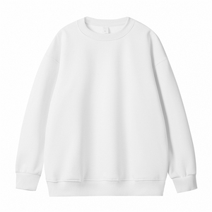 抖音得物高品质二开支持退换 25秋冬美式宽松曼巴纯色圆领卫衣Y77图片