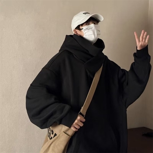 高街vibe美式重工业机能风卫衣男款重磅潮牌连帽外套WB366-P41图片