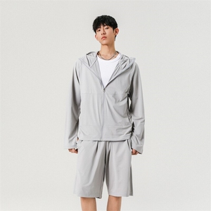 防晒衣套装男夏季防紫外线户外休闲运动两件套A406 TZ3282 特P78图片
