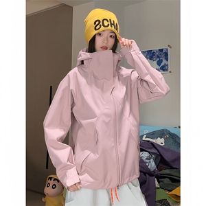 网图有货 户外都市轻量化软壳防水冲锋衣外套夹克男女 A818-P108图片
