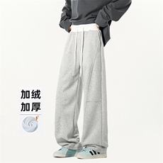 B258-K2673-P55控78加绒65控88休闲裤成分65%棉35%聚酯纤维，男装休闲裤，电商B258