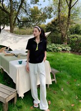 新款韩版、小立领拼色半拉链设计，其它，碧沁伊人