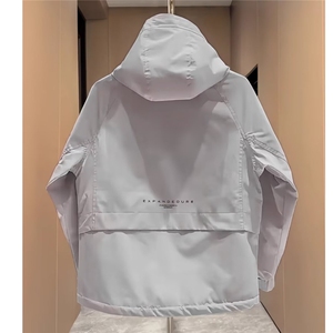 棉服外套男冬季新款时尚潮宽松连帽工装夹棉夹克冲锋衣HH8109 P72图片