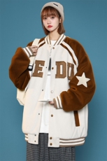 冬款中性加棉加厚刺绣棉衣外套毛巾绣棒球服男士8133-P120控价158，男装棉衣，电商A441-1