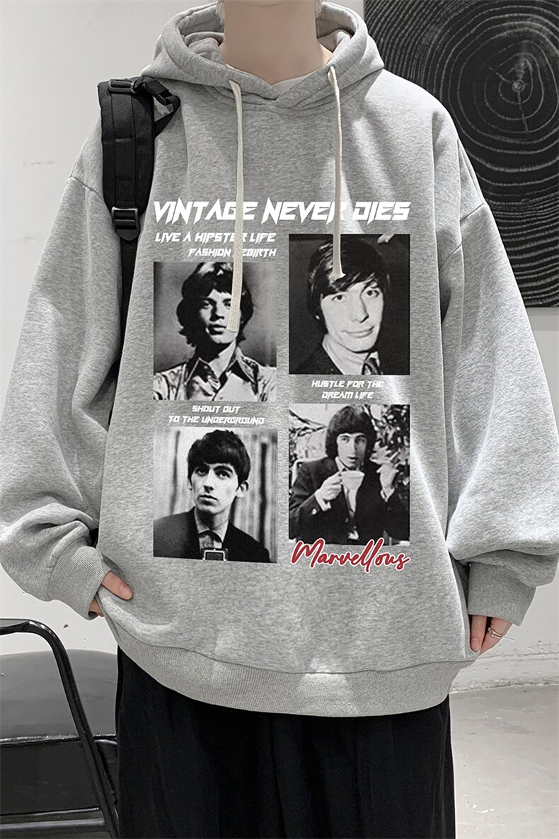 连帽卫衣男大码胖子帽衫大号运动服WY2451-P35,男装卫衣,电商A040