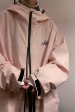 冬款防风防水防寒魔术贴滑雪服男宽松时尚保暖中性风外套M34-P140，男装棉衣，电商A001-1