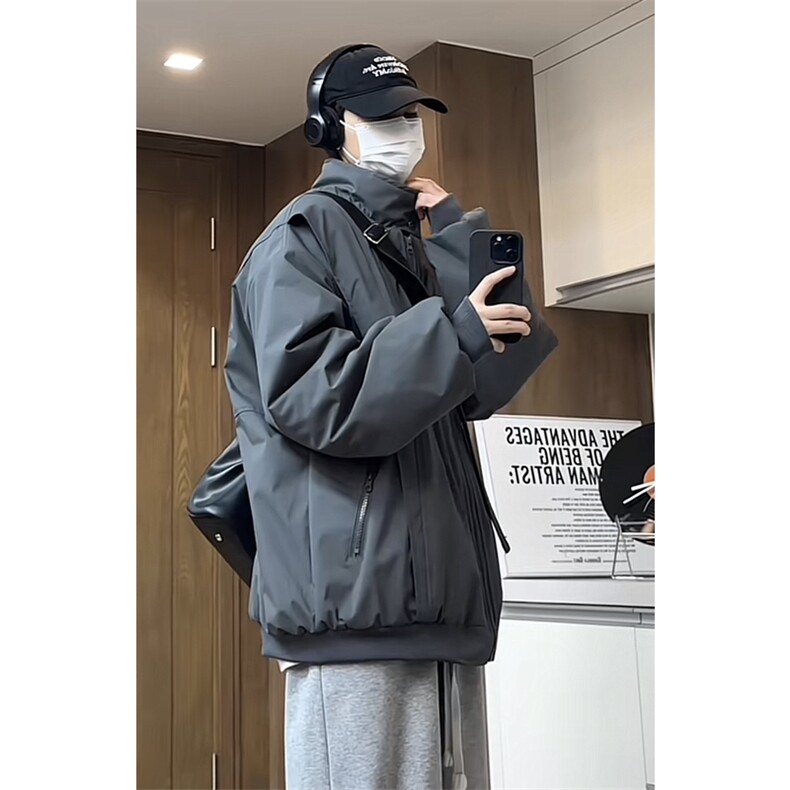网图加厚夹棉外套棉袄冲锋衣夹克DY2485-P70加厚DY2486-P80,男装夹克,星座1213