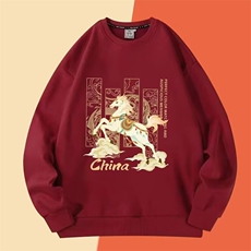 酒红色加绒