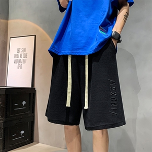 夏季潮流五分裤男沙滩裤休闲篮球裤宽松短裤大裤衩男裤DK17P30图片