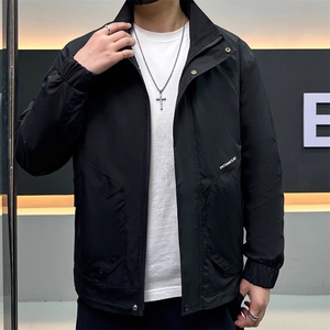 英伦风男生夹克上衣外套简约百搭休闲 8413-P95图片