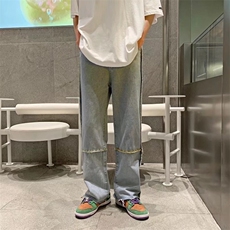 2023年新款牛仔裤男个性直筒休闲老爹裤N7107P38，男装牛仔裤，星座1116-2