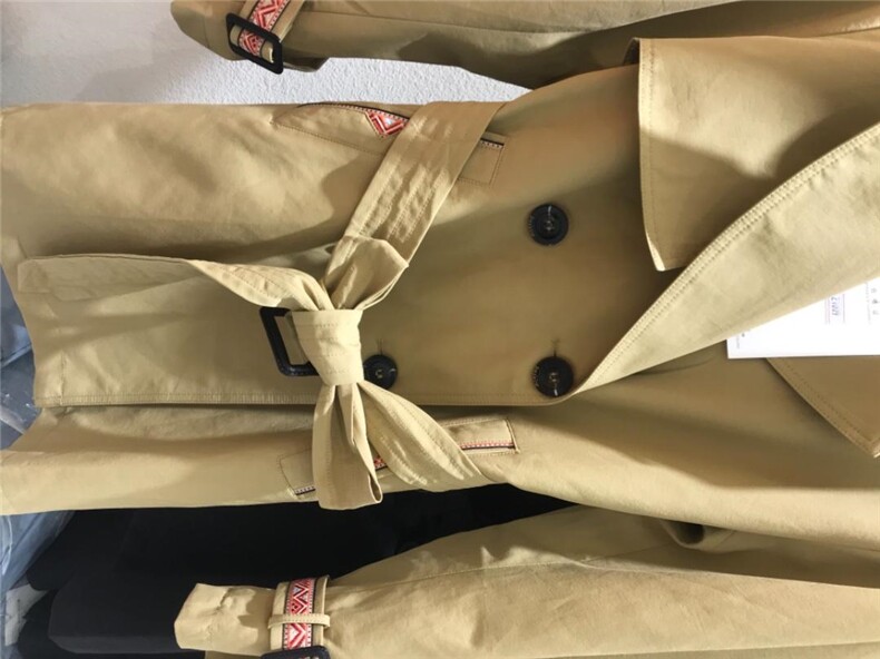 新款秋装，风衣，女装风衣，她缪(4F)