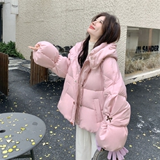 现货-数据款新增粉色5633-P315-K478-90绒白鸭绒，女装羽绒服，2C275