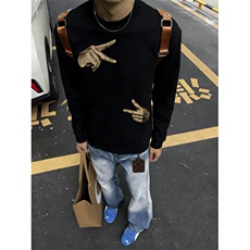 1506/QW11980/P33纯棉卫衣秋冬款正肩修身，男装卫衣，星座1506
