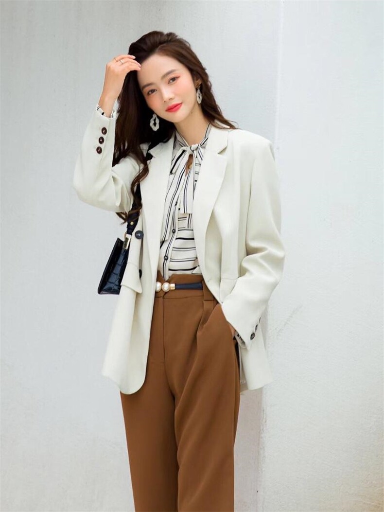 三色西装，女装西装，如问