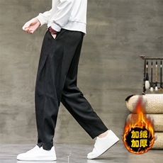 2025冬季新款风加绒解构宽松休闲裤萝卜裤K108-P55加绒贵10，男装卫衣，电商B277(原6028)