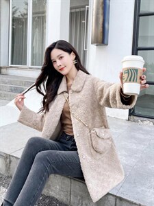 中长款新款外套图片