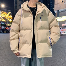 工装情侣棉服男新款棉衣加厚大码秋冬季棉袄子外套宽松连帽MY844，男装棉衣，星座310B-1