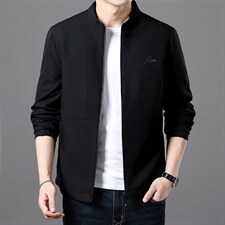 BAMJ-6030钱塘2020-2中年男士商务休闲件春秋季夹克外套P127，男装夹克，钱塘207-2