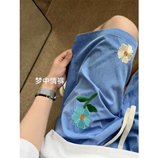 B221美式ins高街宽松多巴胺休闲短裤五分裤LK25560-特P20控39，男装休闲裤，电商B221