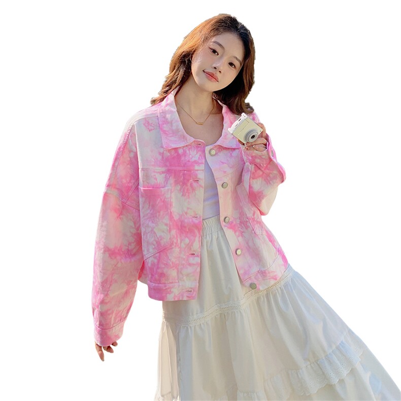 现货新品2025新款小个子牛仔休闲外套2C230-2311-P155-K238,女装短外套,2C230