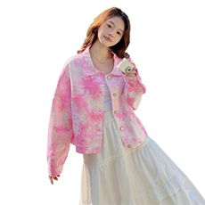 现货新品2025新款小个子牛仔休闲外套2C230-2311-P155-K238，女装短外套，2C230