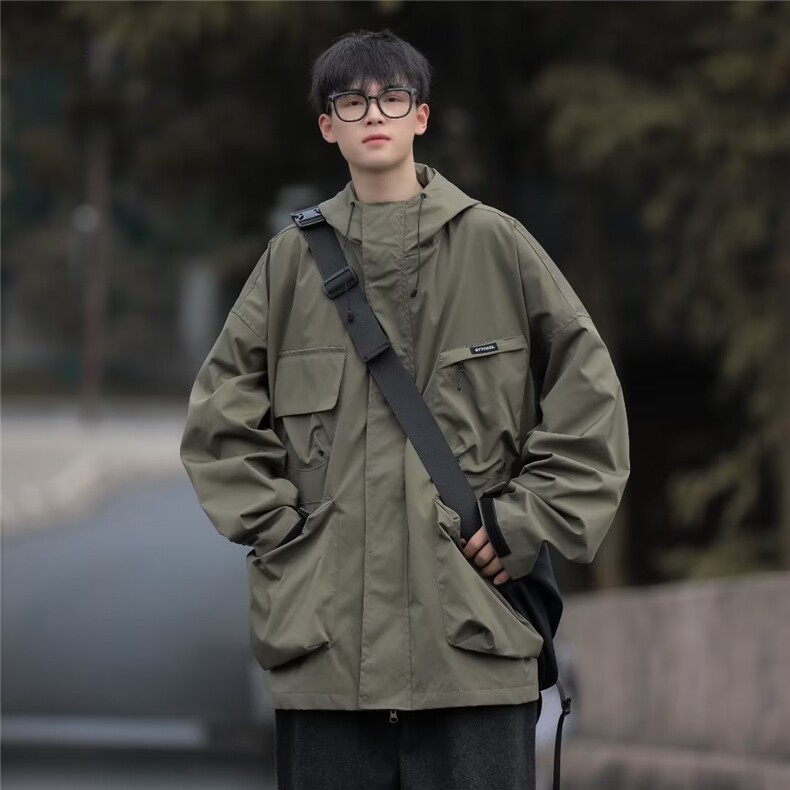 2023美式秋季夹克新款男时尚潮外套F924P70,男装夹克,星座1116-2