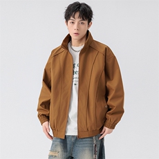 户外夹克男立领纯色上衣冲锋衣外套DSA157B-JK7866-P55，男装夹克，电商A157B
