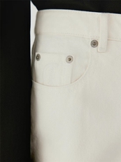 女装2025春季新款全棉牛仔微喇牛仔九分裤时尚百搭，女装牛仔裤，泰合衣坊