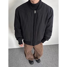 牛仔棉衣外套加绒加厚棉服保暖夹克JK061特P125，男装夹克，星座908-1