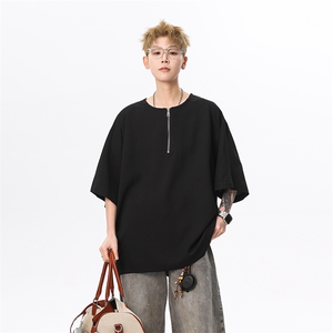 现货 夏新潮流衬衫宽松打底衫男圆领痞帅短袖T恤 513 DT3535P30，男装T恤，星座513