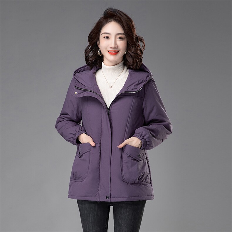 时尚保暖棉服女冬季新款加厚外套宽松显瘦舒适绒内胆棉衣,女装棉衣/棉服,3200格调