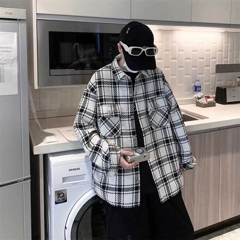 长袖衬衫春款男港风潮流C1052P55,男装衬衫,星座1116-2