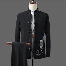 秋冬季风中山装秋装01套装男士唐装两件套A334-TZ705-P100,男装民族服装,电商B339(原A334), 秋冬季风中山装秋装01套装男士唐装两件套A334-TZ705-P100,男装民族服装,电商B339(原A334),