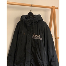 美式复古潮牌ins冬季连帽棉服男外套JK22402-p135-控158，男装棉衣，星座605(原A050)