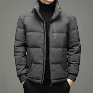 中年男士羽绒服男冬季中年爸爸翻领冬装休闲款外套YL28809-P265图片
